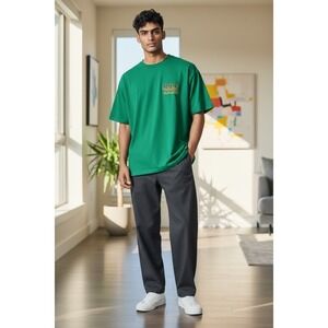 Vintage 1996 Hawaii T Shirt Soffee Tee Jays Made in USA Green Single Stitch 90s